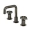 Kingston Brass Widespread Bathroom Faucet with Push PopUp, Black Stainless KS141BSSRX - alternate 1
